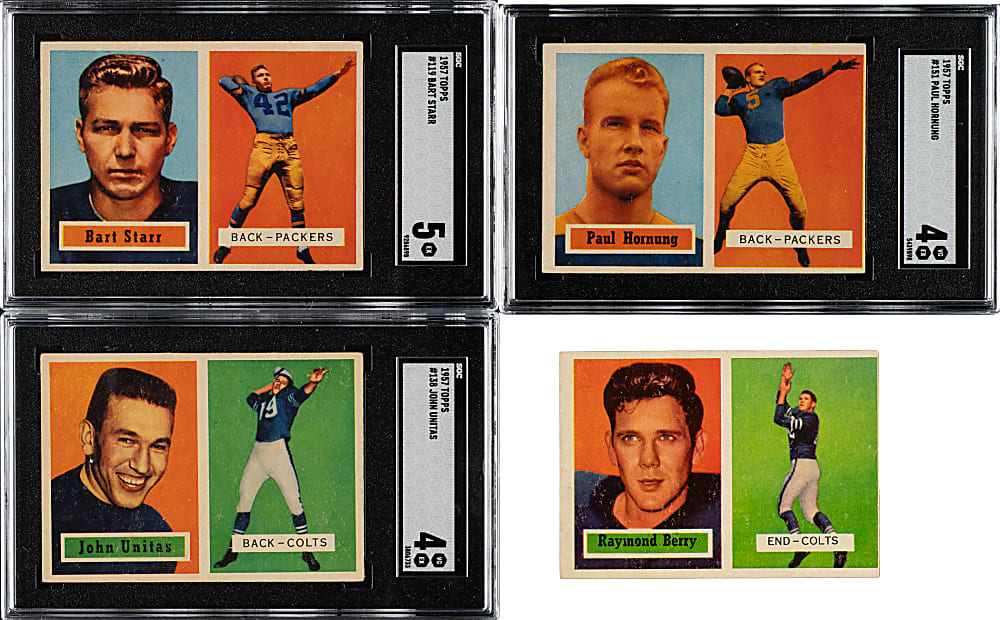 1957 Topps Football Complete Set (154)