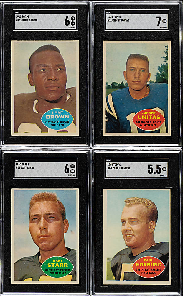 1960 Topps Football Complete Set (132)