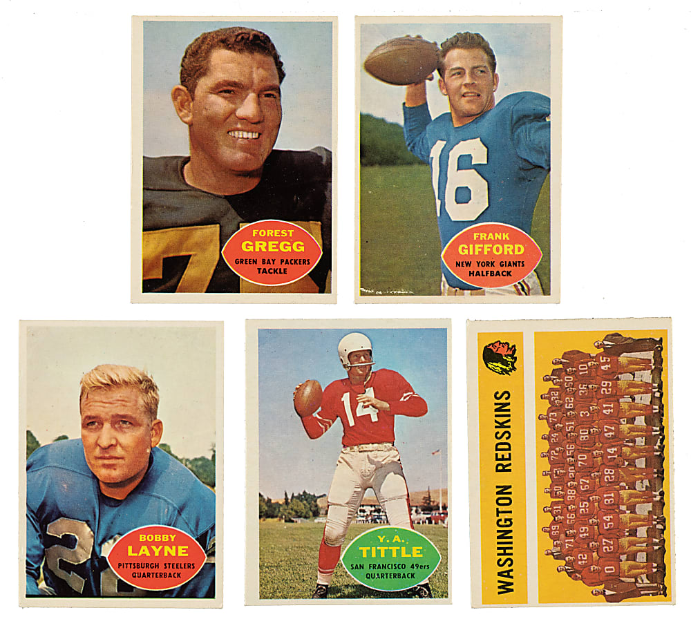 1960 Topps Football Complete Set (132)