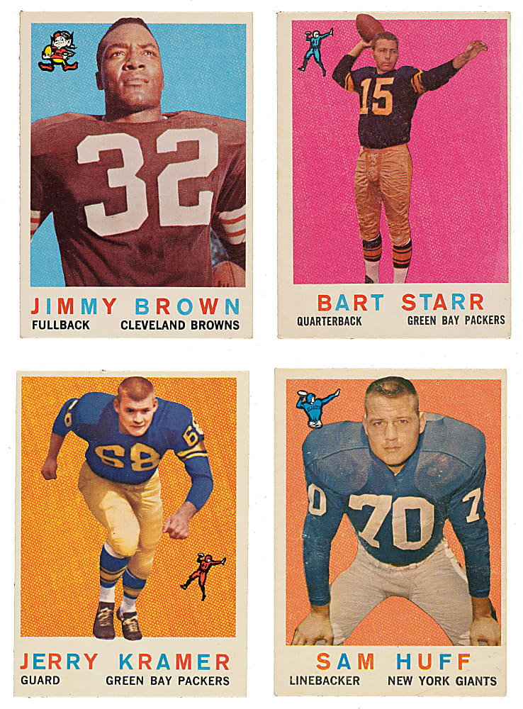 1959 Topps Football Complete Set (176)