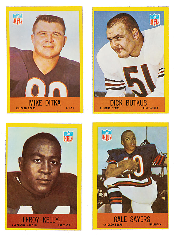 1967 Philadelphia Football Complete Set (198)