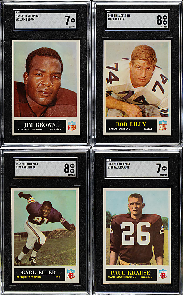 1965 Philadelphia Football Complete Set (198)
