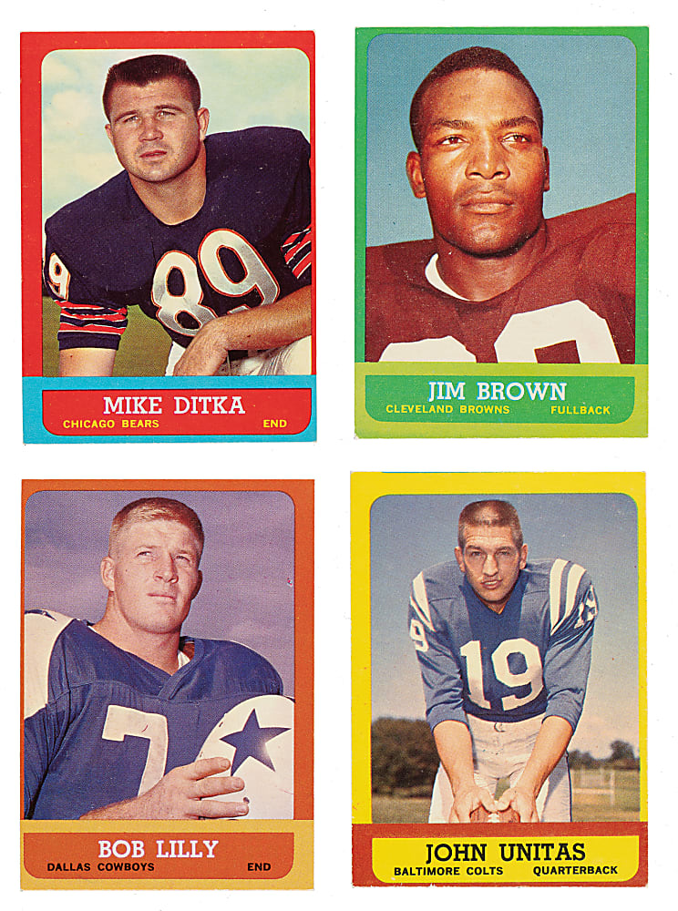 1963 Topps Football Complete Set (170)