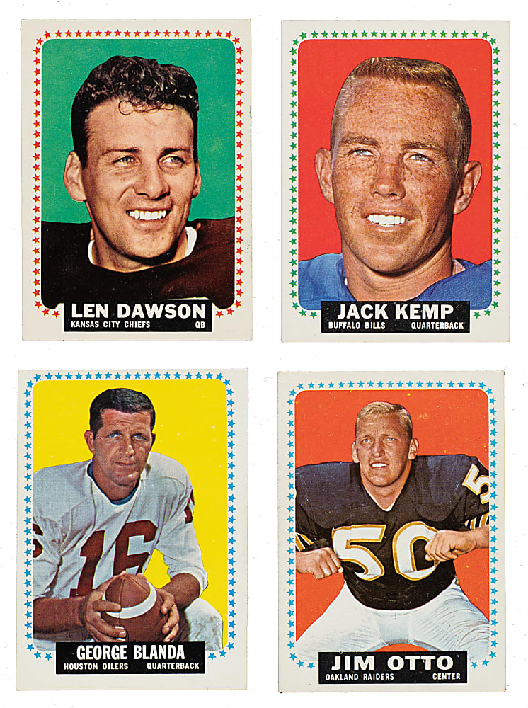 1964 Topps Football Complete Set (176)