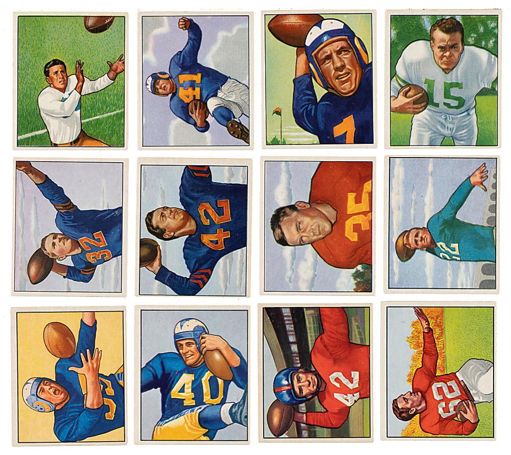 1950 Bowman Football Complete Set (144)