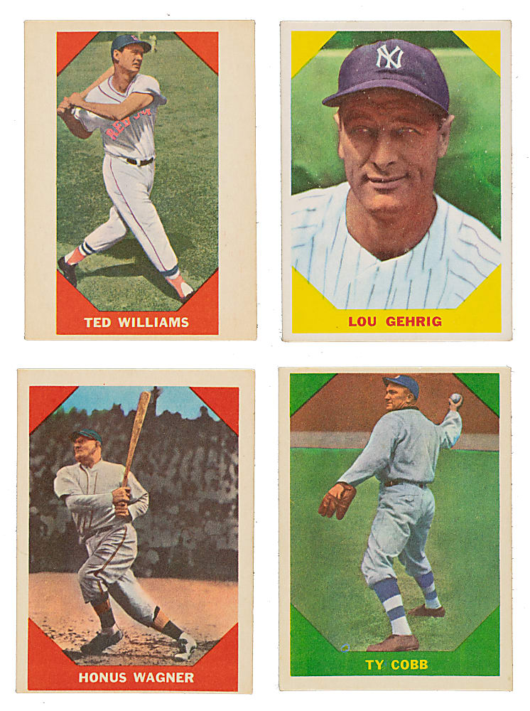 1960 Fleer All-Time Greats Complete Set (79)