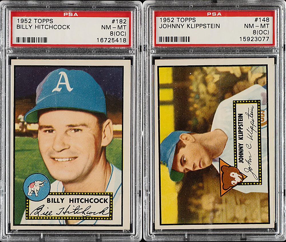 1952 Topps PSA-Graded Collection (6)