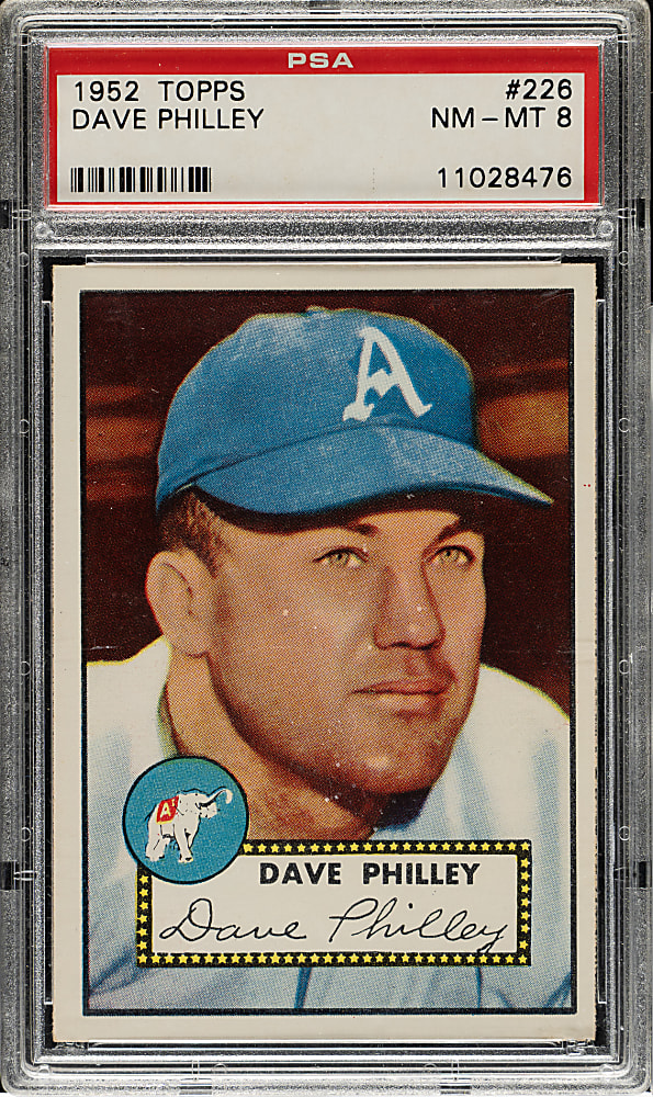 1952 Topps #226 Dave Philley PSA NM-MT 8