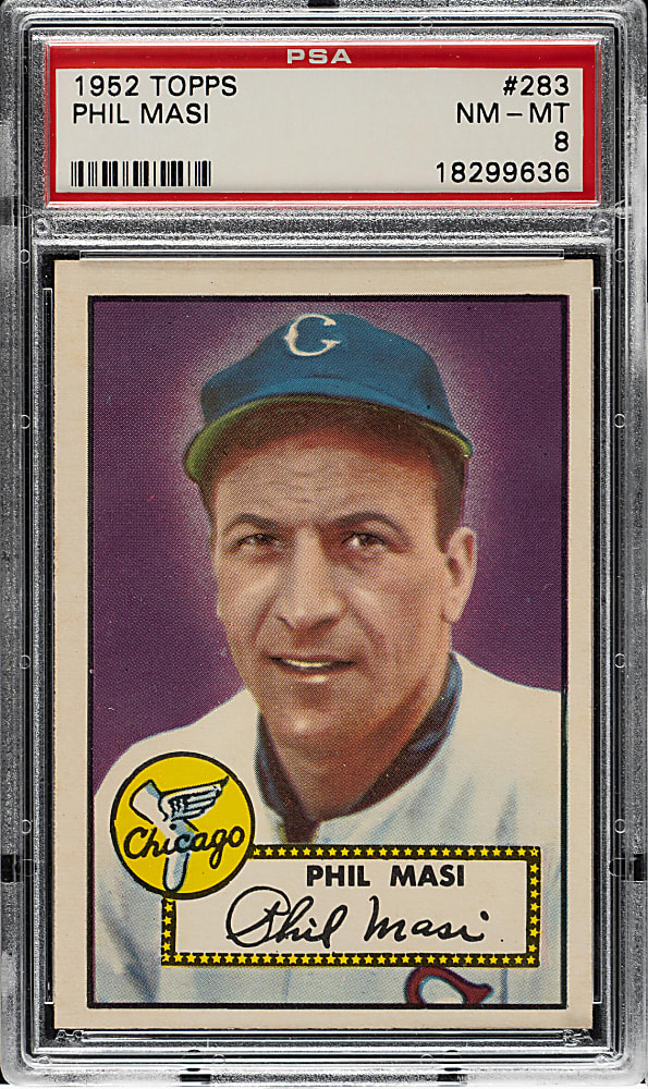 1952 Topps #283 Phil Masi PSA NM-MT 8