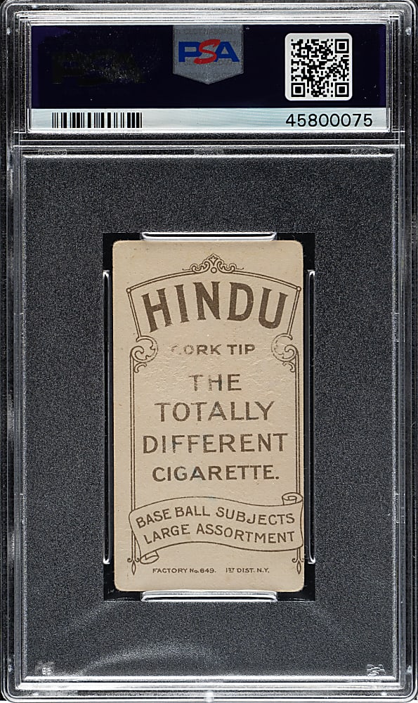 1909-1911 T206 White Border Sherry Magee Portrait PSA GOOD 2 - Brown Hindu Back