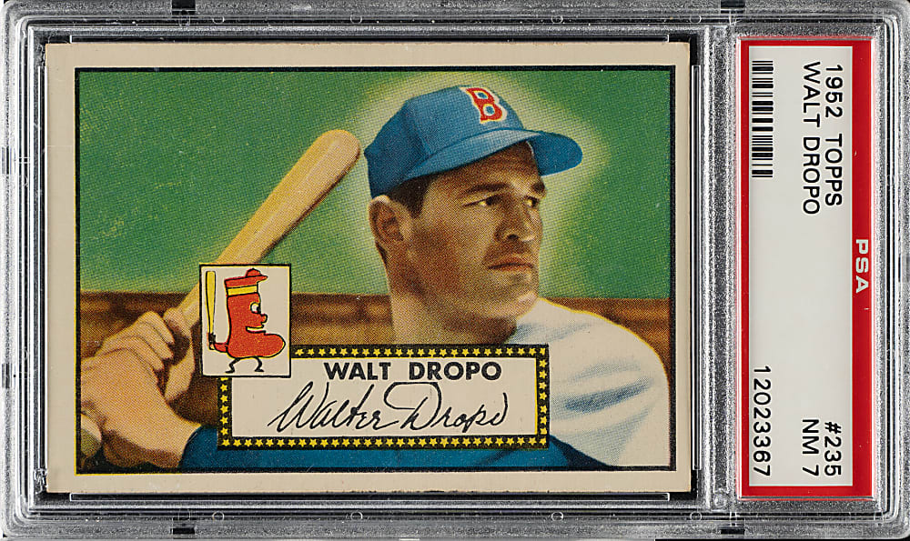 1952 Topps #235 Walt Dropo PSA NM 7