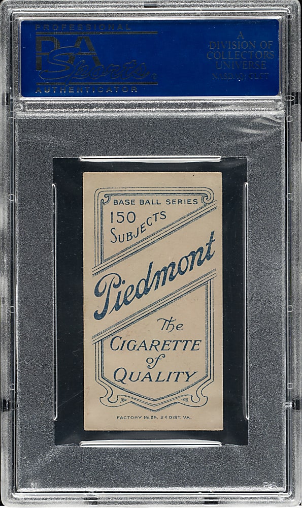 1909-1911 T206 White Border Nap Lajoie Throwing PSA EX 5