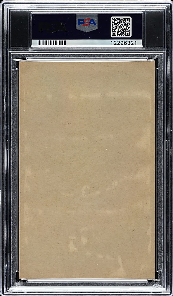 1947-1966 Exhibits Ernie Banks Bat on Shoulder White Signature PSA NM-MT 8