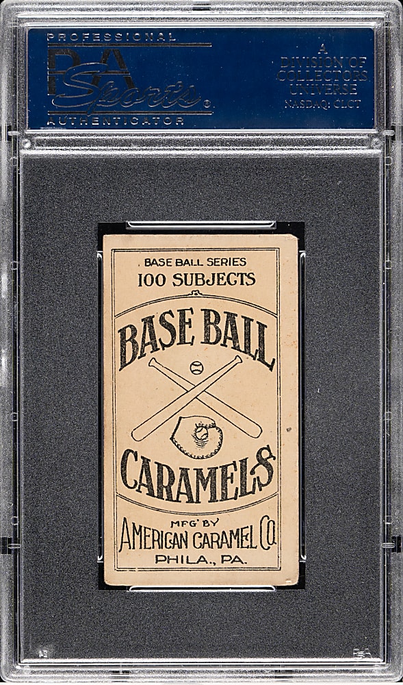 1909-1911 E90-1 American Caramel Sam Crawford PSA VG-EX 4