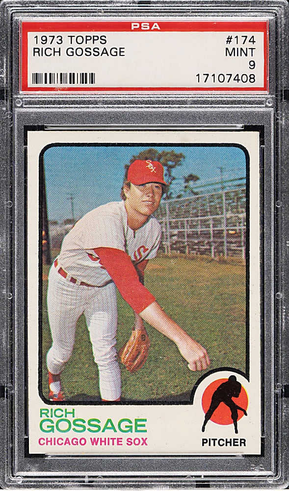 1973 Topps #174 Rich "Goose" Gossage Rookie PSA MINT 9