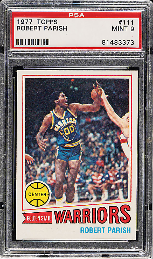 1977-1978 Topps Basketball #111 Robert Parish Rookie PSA MINT 9