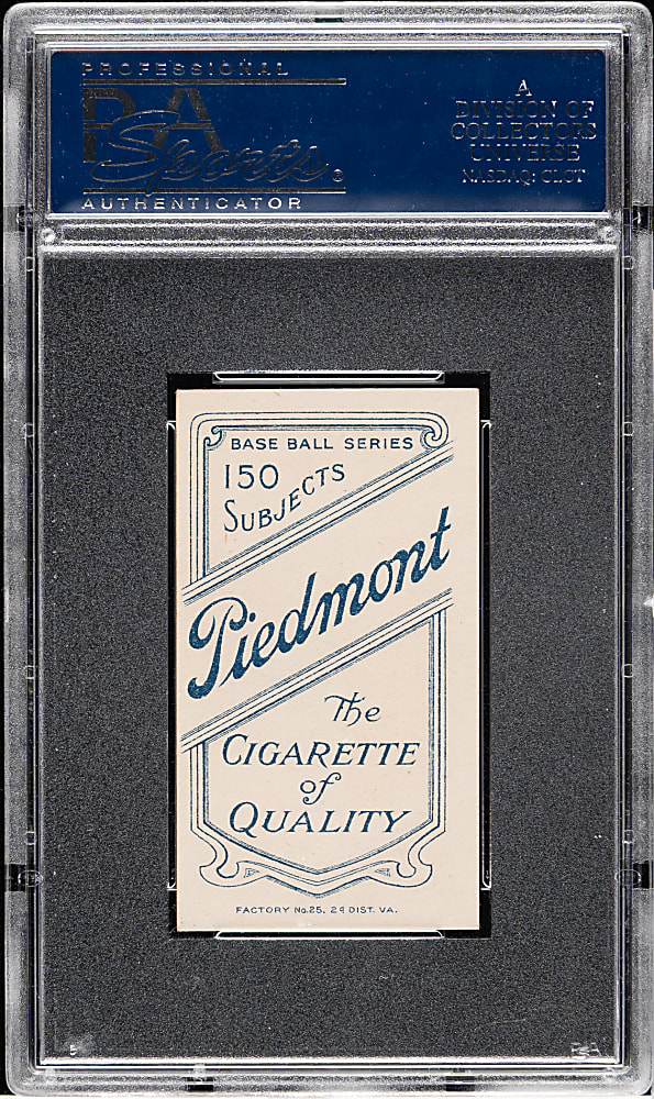 1909-1911 T206 White Border George Davis PSA EX-MT+ 6.5