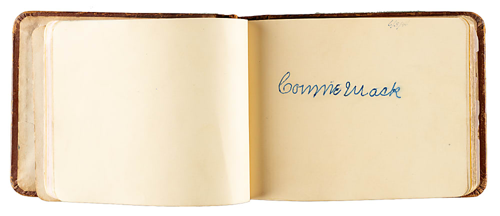 Circa 1940s Multi-Signed Autograph Album with Babe Ruth and Dwight Eisenhower - JSA