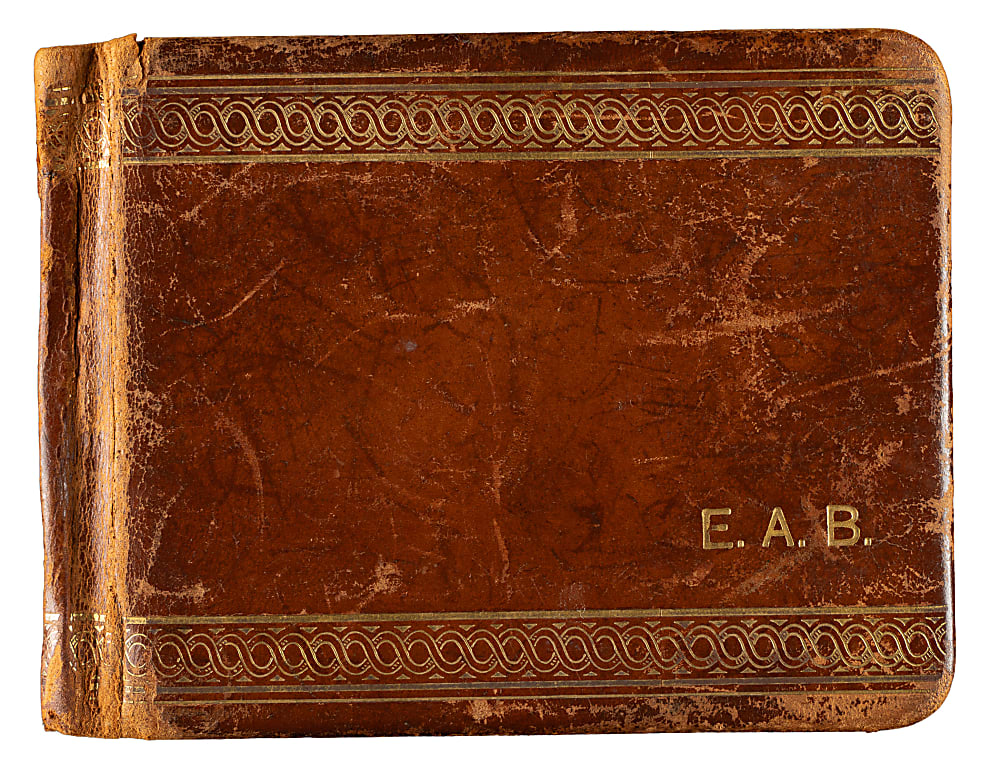 Circa 1940s Multi-Signed Autograph Album with Babe Ruth and Dwight Eisenhower - JSA