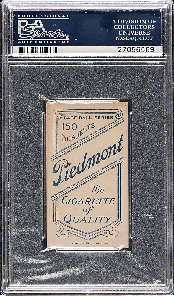 1909-1911 T206 White Border Billy Sullivan PSA EX-MT 6