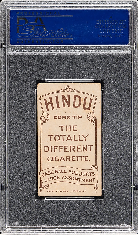 1909-1911 T206 White Border Doc White Portrait PSA VG-EX 4 - Brown Hindu Back