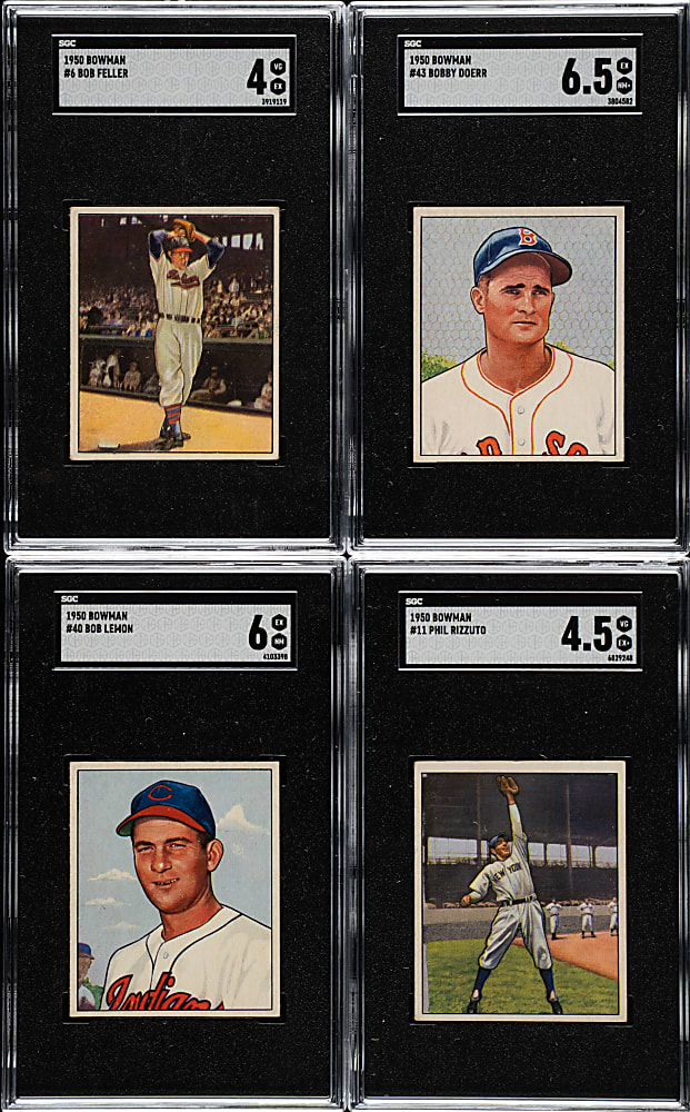 1950 Bowman Collection (23) Including Twelve Hall of Famers