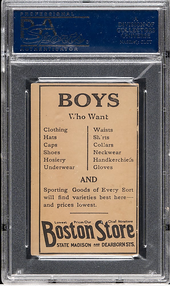 1917 H801-8 Boston Store #30 Ty Cobb PSA VG-EX 4