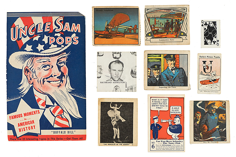 Remarkable 1930s to 1940s R1-R224 Nonsport Type-Card Collection (375) Including R2, R7, R35, R202, R204 Holloway, and Other Extremely Rare Cards