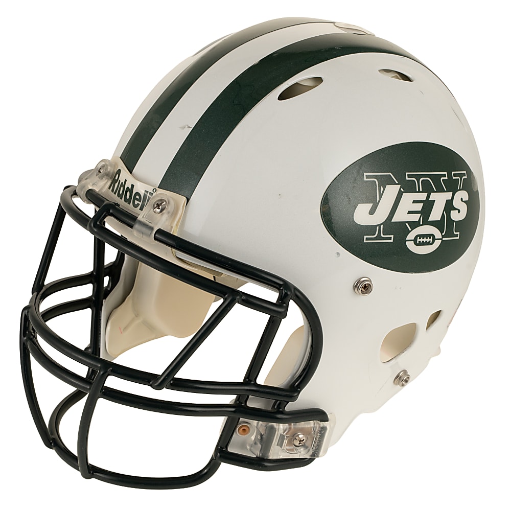 2009 Darrelle Revis New York Jets Game-Used Helmet