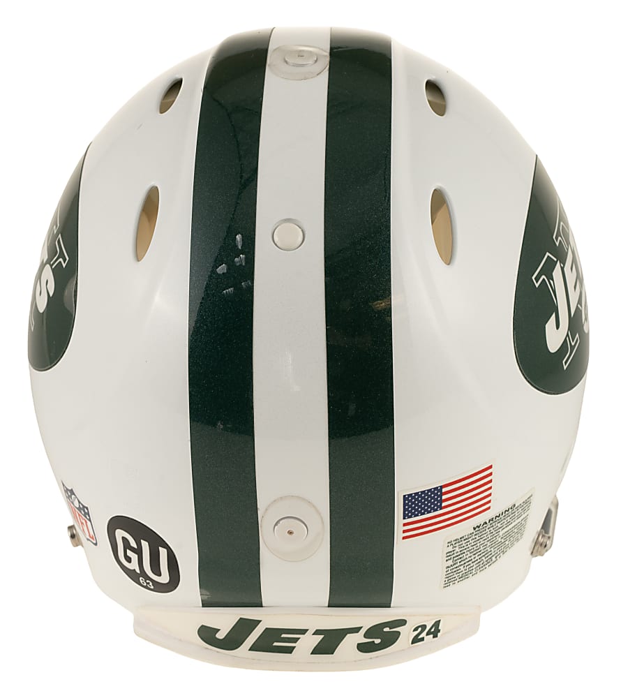2009 Darrelle Revis New York Jets Game-Used Helmet