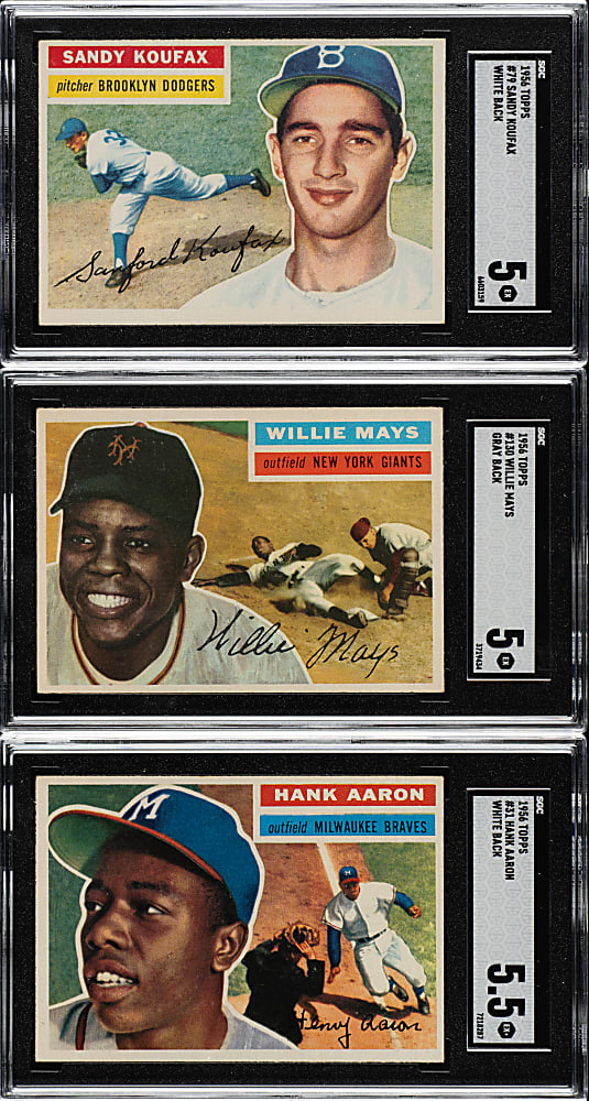 1956 Topps Near-Complete Set (332/340) Plus Eight Variations and Both Checklists