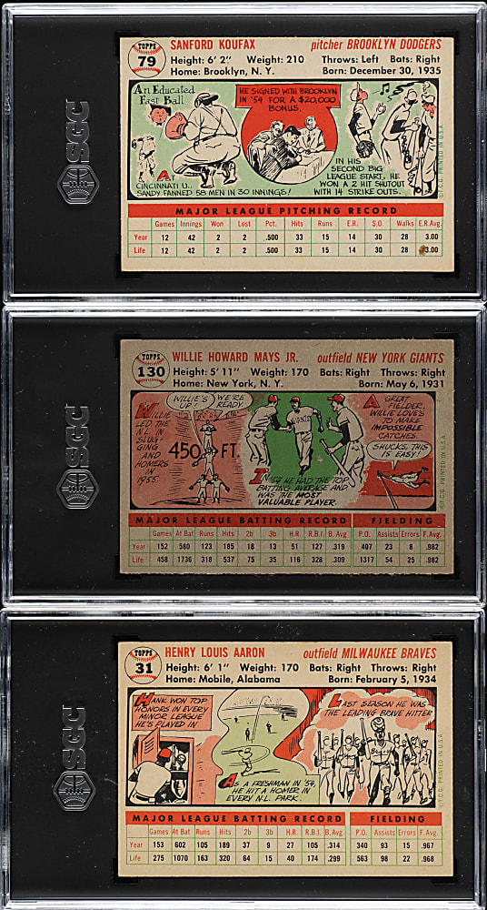 1956 Topps Near-Complete Set (332/340) Plus Eight Variations and Both Checklists