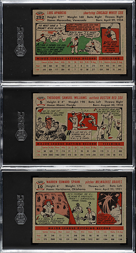 1956 Topps Near-Complete Set (332/340) Plus Eight Variations and Both Checklists