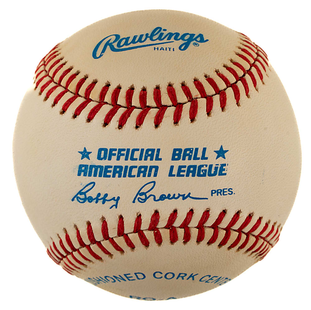 Zeke Bonura Single-Signed Baseball - JSA