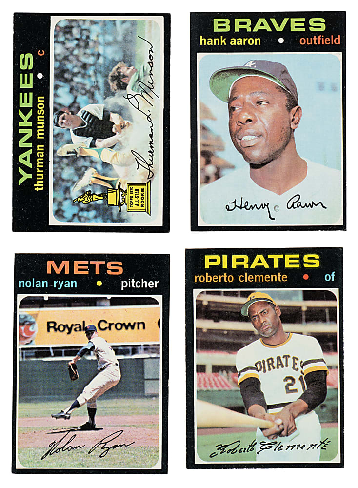 1971 Topps Near-Complete Set (737/752)