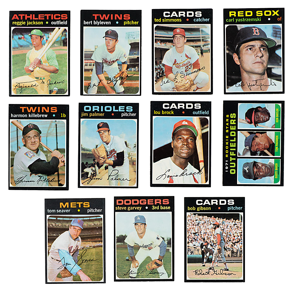1971 Topps Near-Complete Set (737/752)