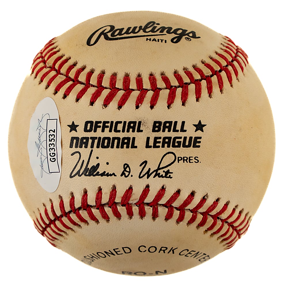 Dave Marshall Single-Signed Baseball - JSA