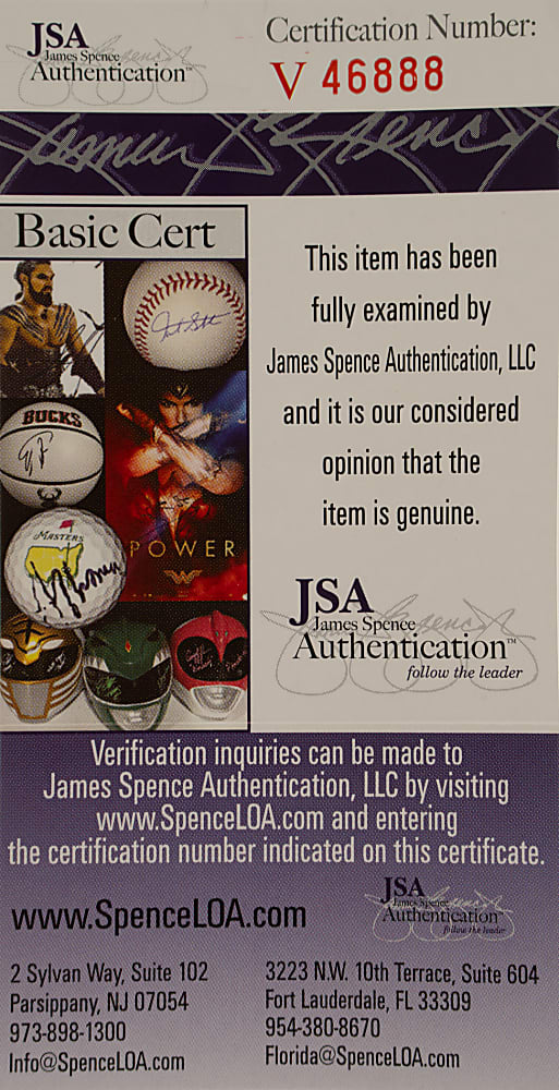 Bill Henry Single-Signed Baseball - JSA
