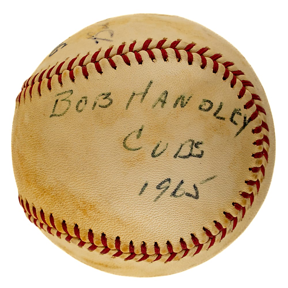 Bob Hendley Single-Signed Baseball - JSA