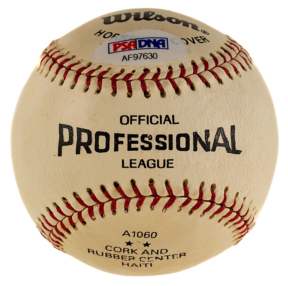 Tom Sheehan Single-Signed Baseball - PSA/DNA