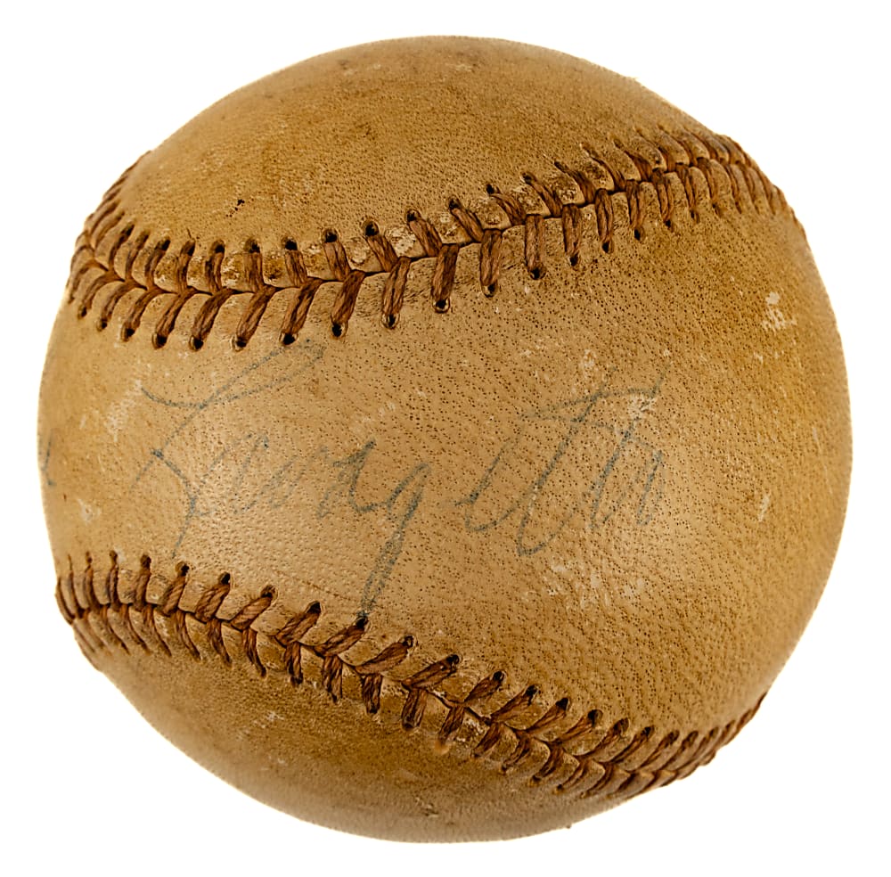 Cookie Lavagetto Single-Signed Baseball - PSA/DNA