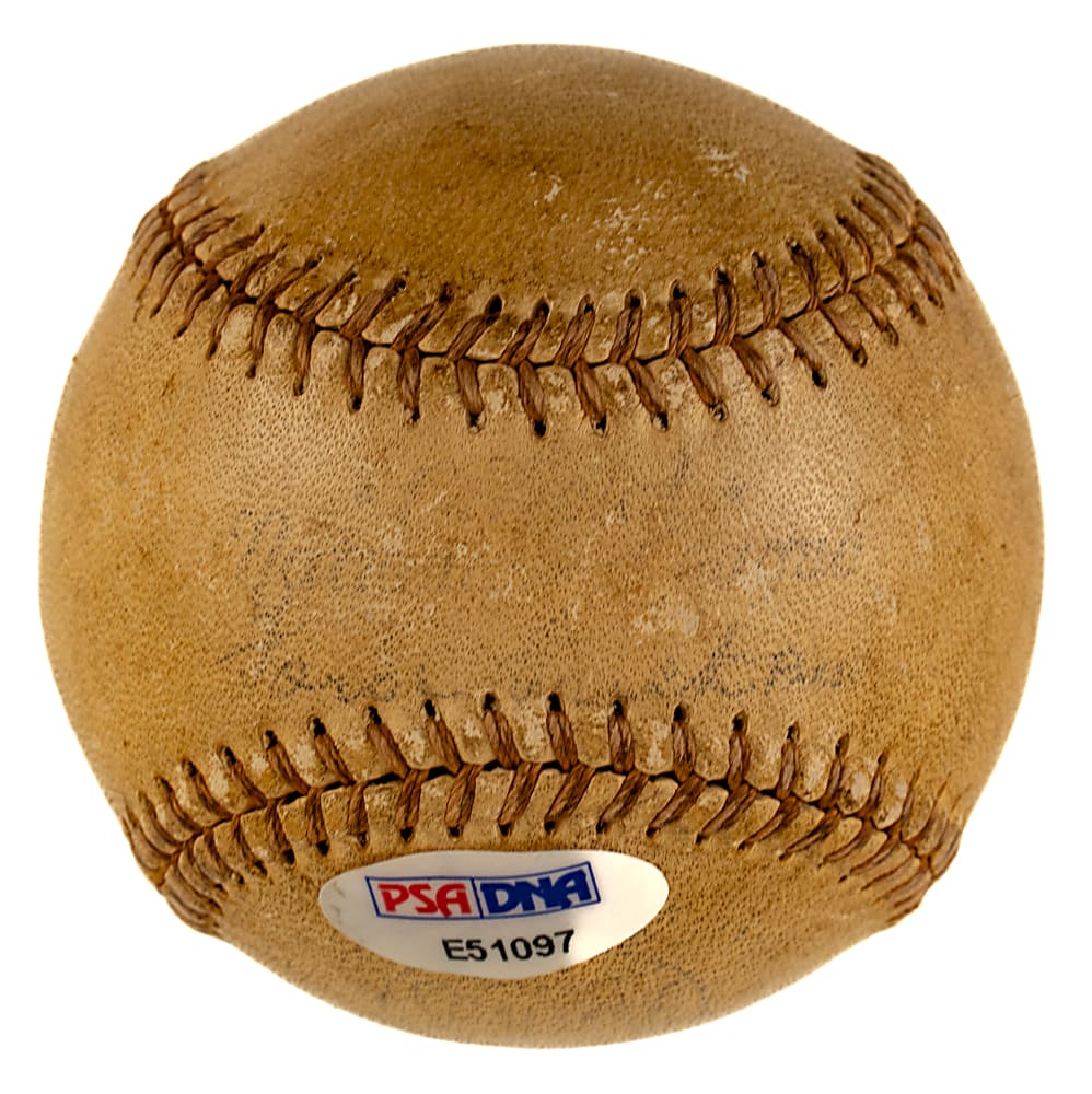 Cookie Lavagetto Single-Signed Baseball - PSA/DNA