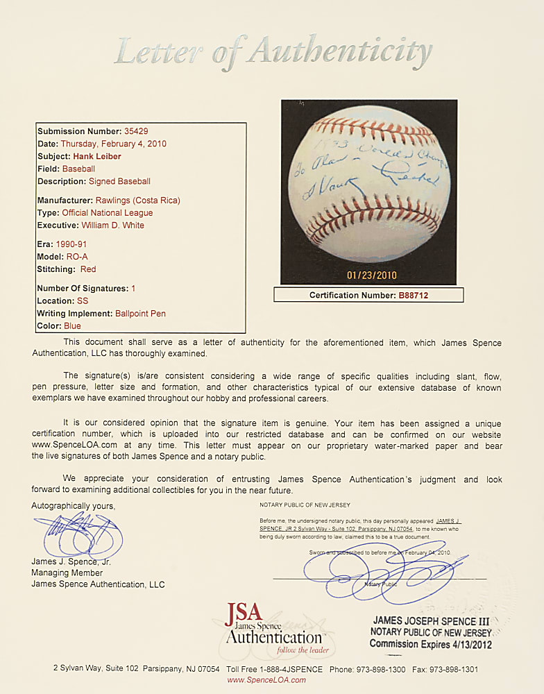 1930s New York Giants World Series and/or National League Champions Single-Signed Baseball Collection (23) Including Berger, Melton, Mancuso, Fitzsimmons, Moore, and Schumacher - JSA and PSA/DNA