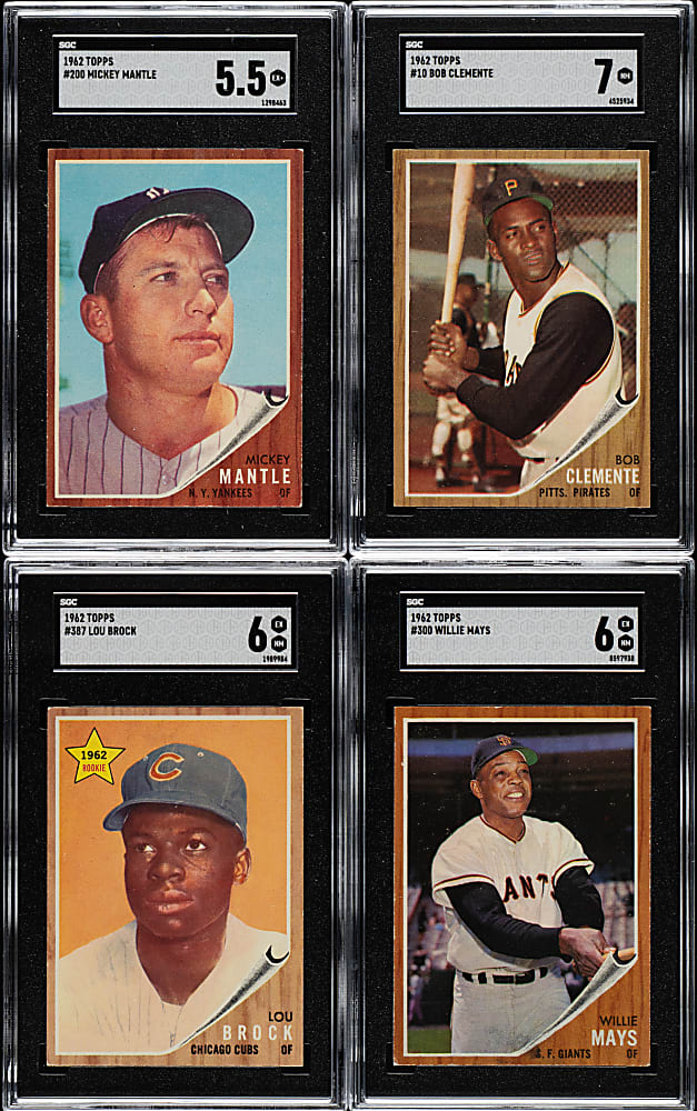 1962 Topps Complete Set (598)
