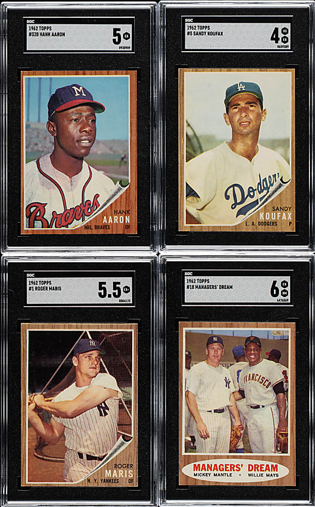 1962 Topps Complete Set (598)