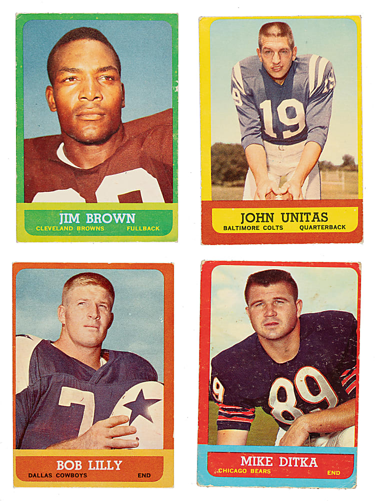 1963 Topps Football Complete Set (170)