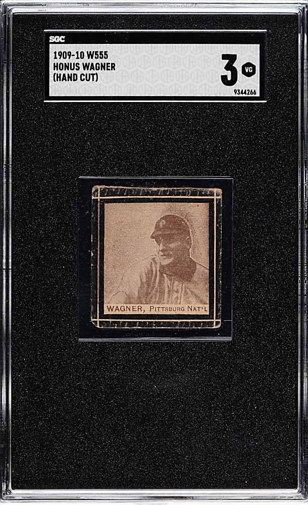 1909-1910 W555 Honus Wagner SGC VG 3