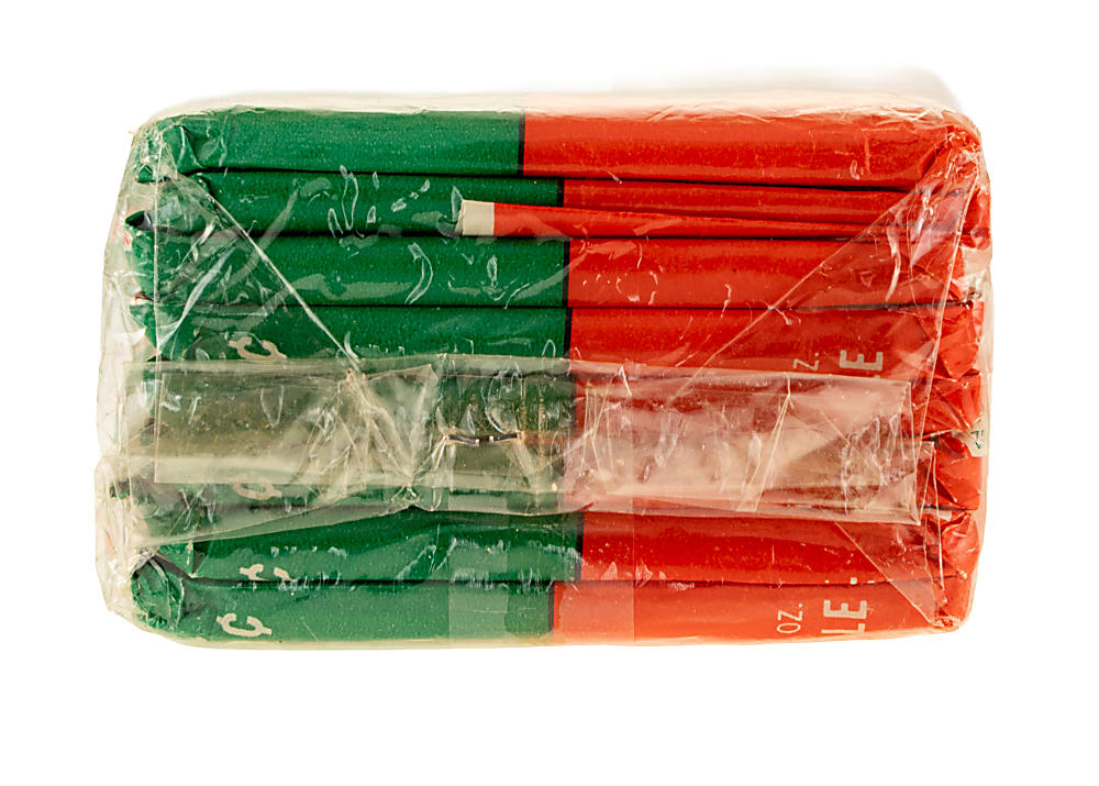 Exceptional 1952 Topps Unopened Five-Cent Wax Pack Collection (8) - Cellophane-Wrapped "Brick" From 1990s Seattle Find!