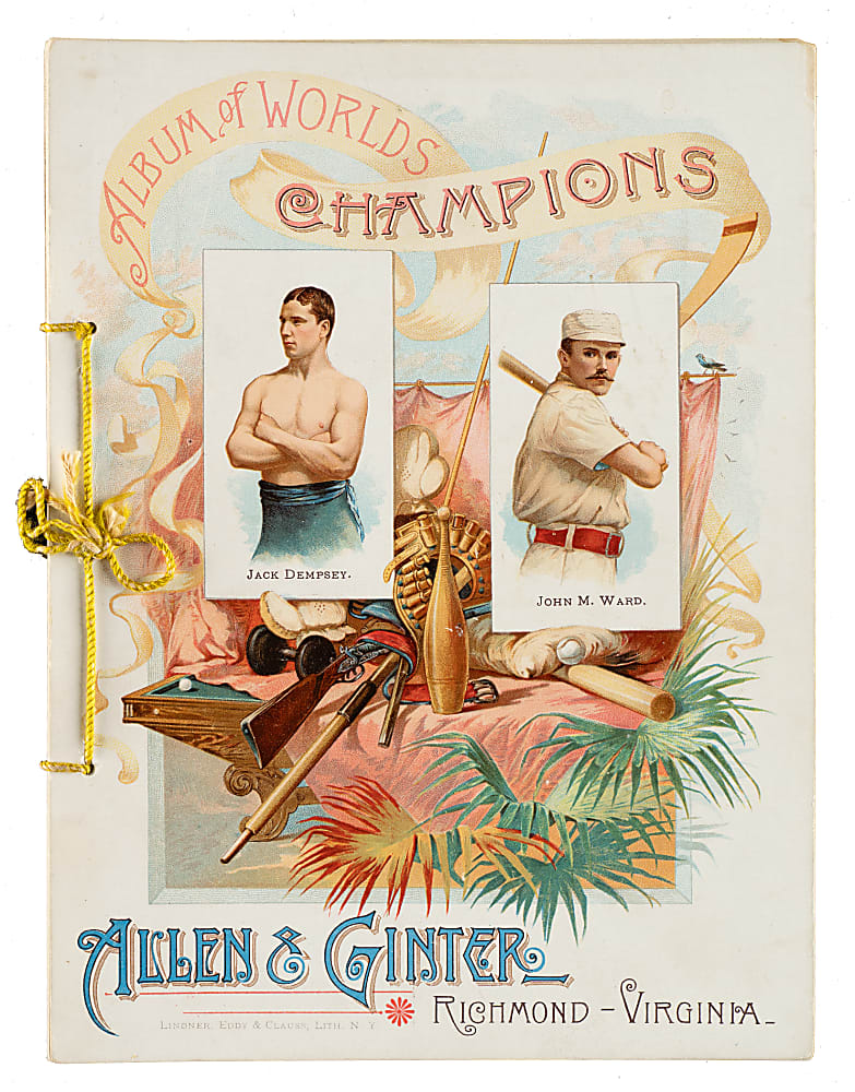 1888 A16 Allen & Ginter "World's Champions" Tobacco Premium Album
