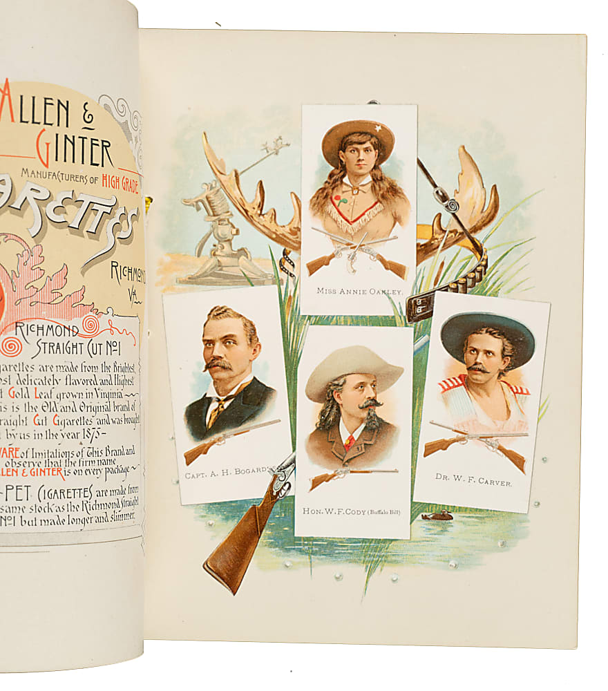 1888 A16 Allen & Ginter "World's Champions" Tobacco Premium Album